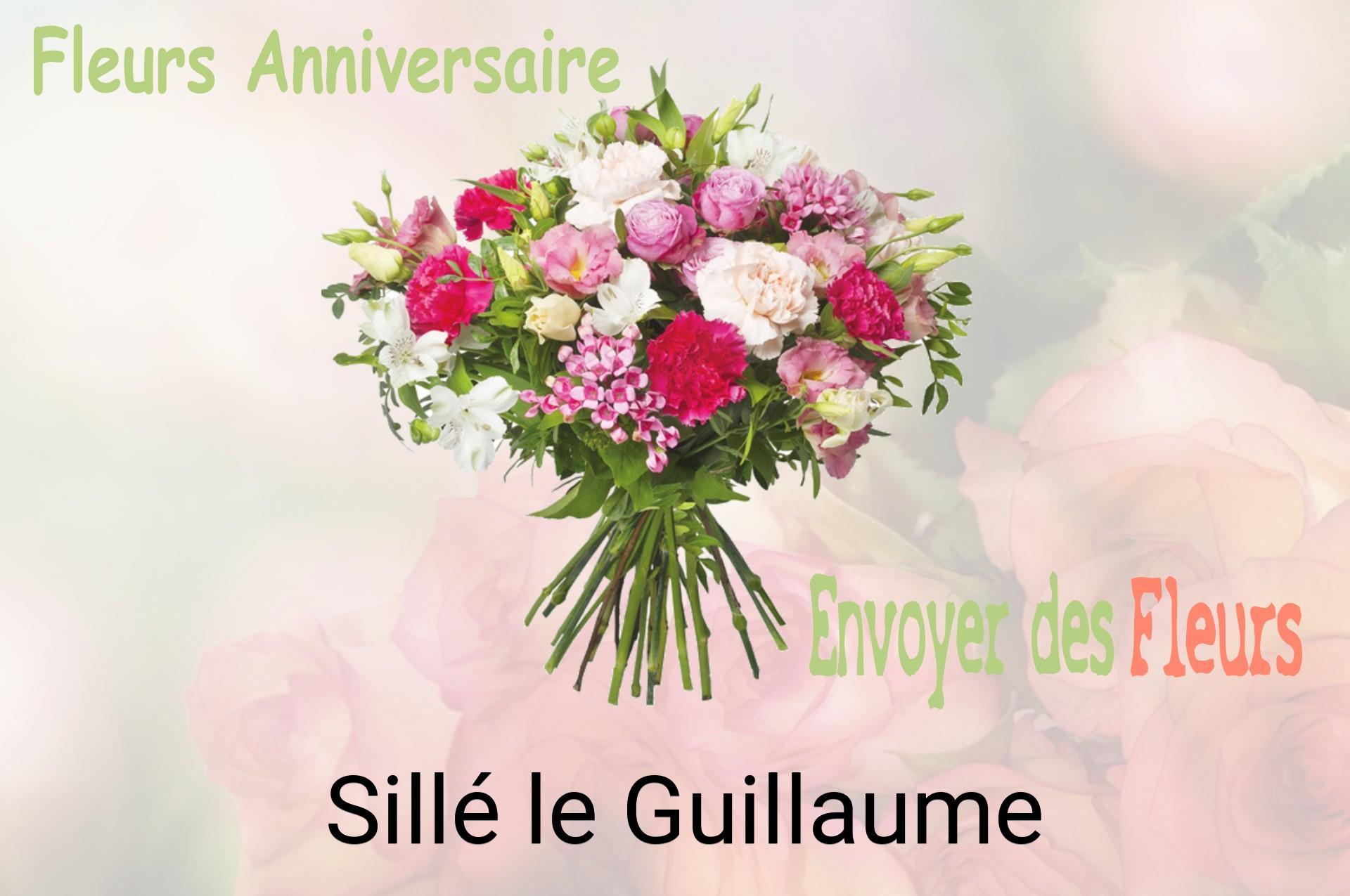 Bouquet de fleurs d’anniversaire livré à Sillé-le-Guillaume