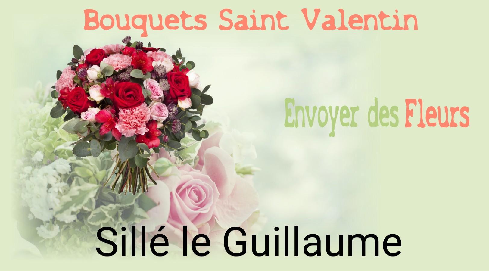 Roses de Saint-Valentin livrées à Sillé-le-Guillaume